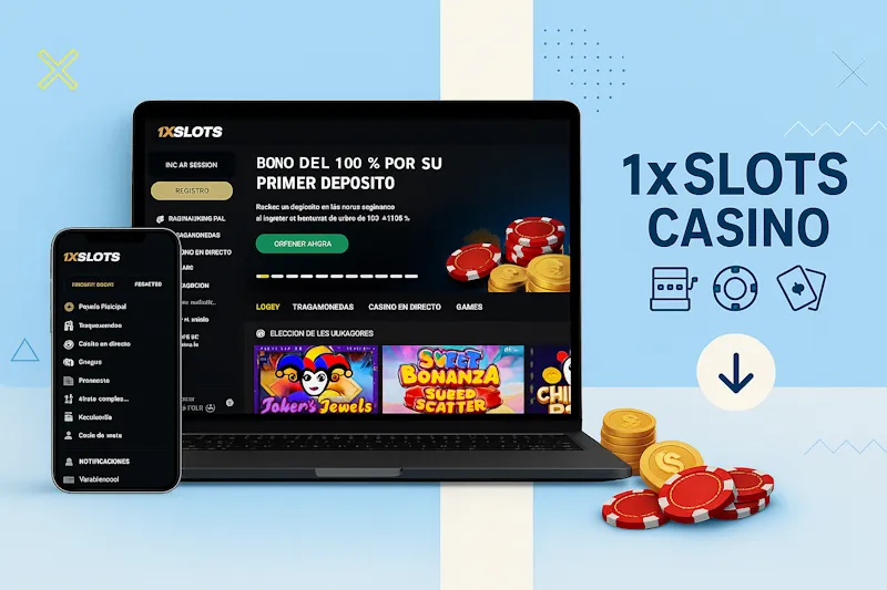1xSlots casino online en Argentina con bonos giros gratis y pagos rápidos
