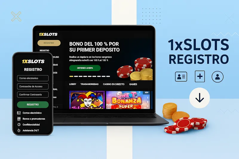 1xSlots registro — guía paso a paso